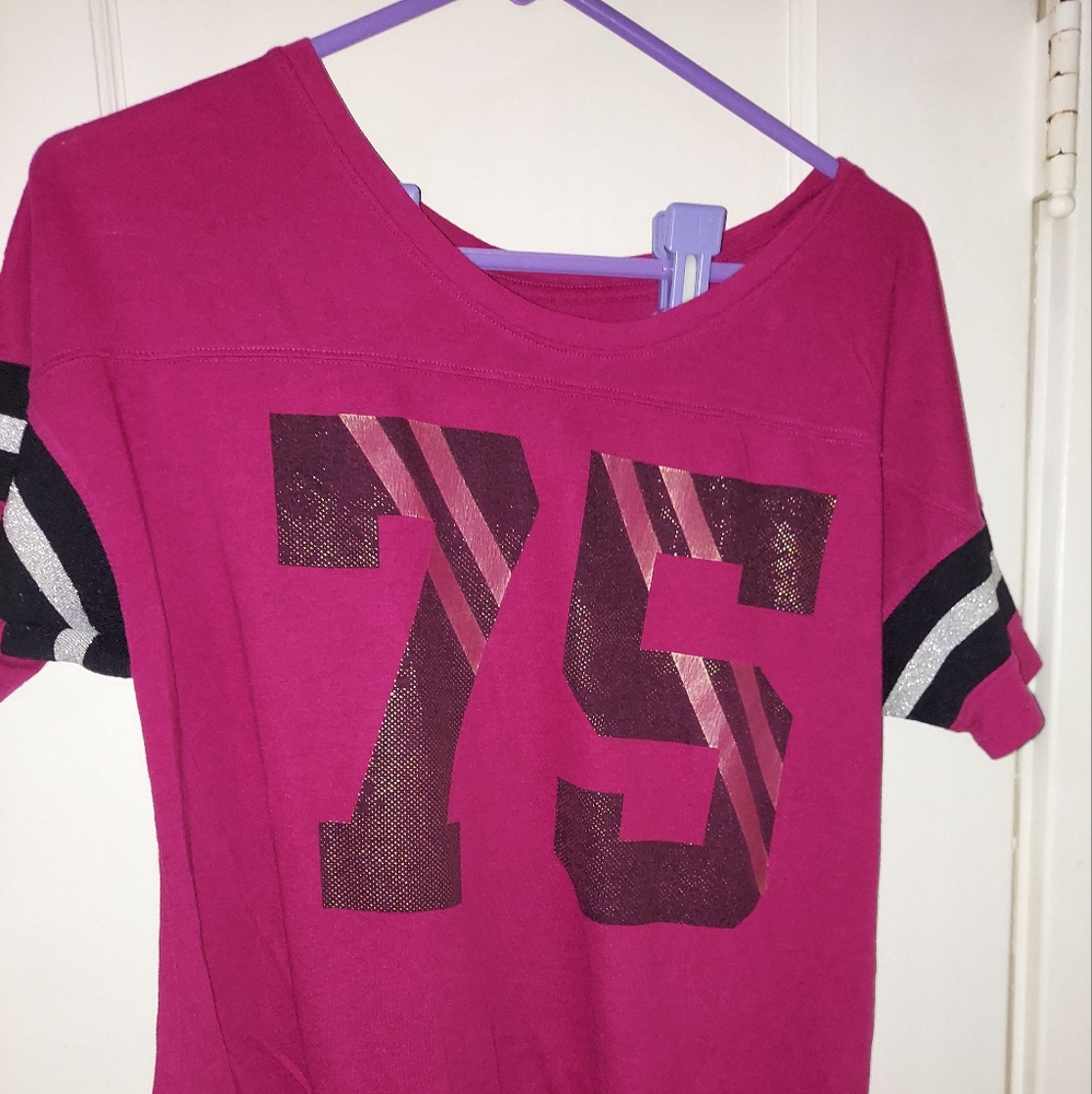 **Medium Pink City Streets T-Shirt